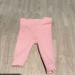 George Pink Ribbed Kids Casual Bottoms